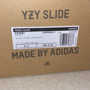 Yeezy Slide Bone Size Men’s 9